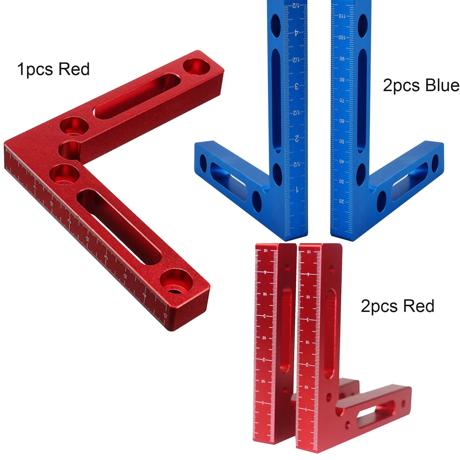 Corner Tool Squares Ruler Woodworking Carpenter Bl... – Grandado