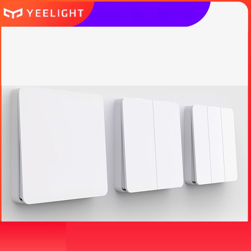 Yeelight smart vægafbryder selv-rebound støtte slisaon til loftslampe ylkg 12yl/ ylkg 13yl