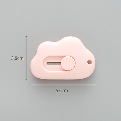 Cute animal rabbit Cloud Mini Portable Utility Knife Paper Cutter Cutting Paper Razor Blade Office Stationery Escolar Papelaria: 1