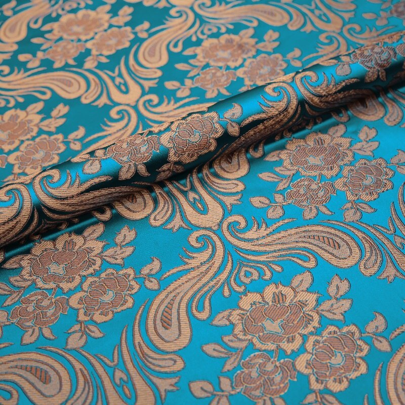 Sidentyg brokad jacquard klädsel för att sy cheongsam och kimono klänning av gör-det-själv-material: 8