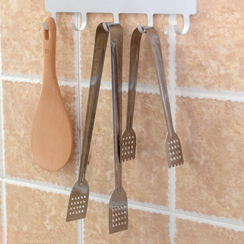 Pinzas de acero inoxidable para alimentos, utensilios de cocina para hornear, buffet, Pizza, pan, pinza de pastelería