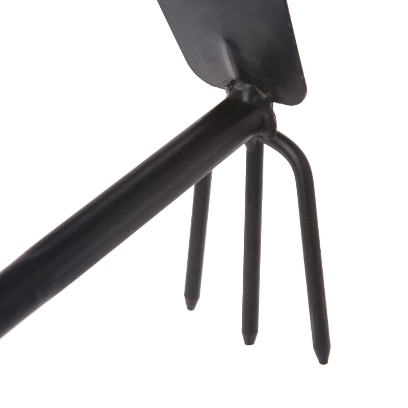 1Pc Portable Digging Tool Mini Two Head Hoe For Home Garden Transplanting Tool Y5JA