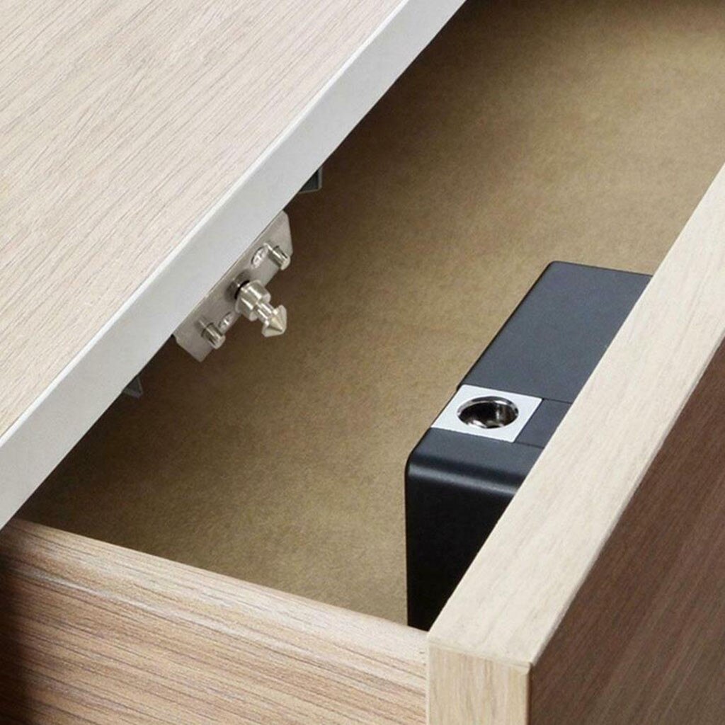 Induction DIY Hidden Safety Digital Smart Cabinet Wardrobe Drawer Lock Home Accessories Drawer Lock Support: Default Title