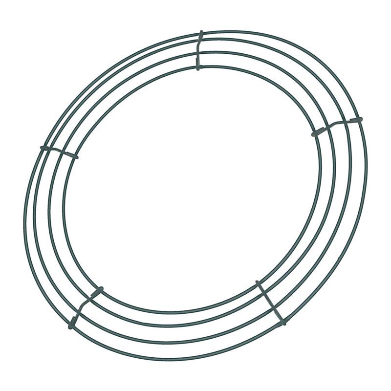 10Pcs Kerst Metalen Decoratie Krans Kerst Metalen Krans Ring Bruiloft Decoratieve Krans Metalen Krans Frames Home