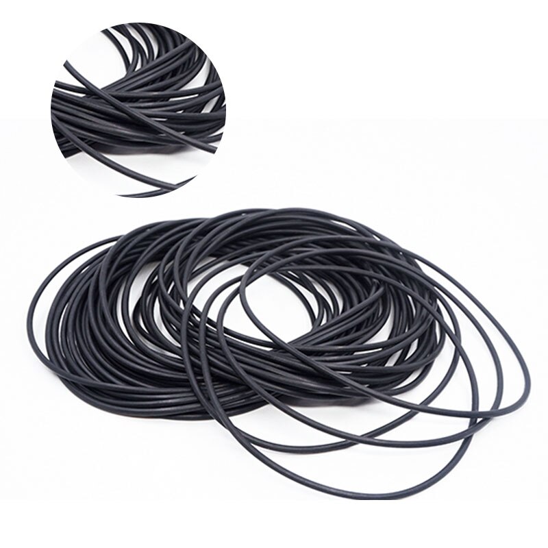 10 kpl/erä kumirengas nbr tiiviste o-rengas 2.4mm paksuus  od52/55/60/62/65/70/72/75/80/85/90/95/100mm o rengastiiviste tiivistealuslevy