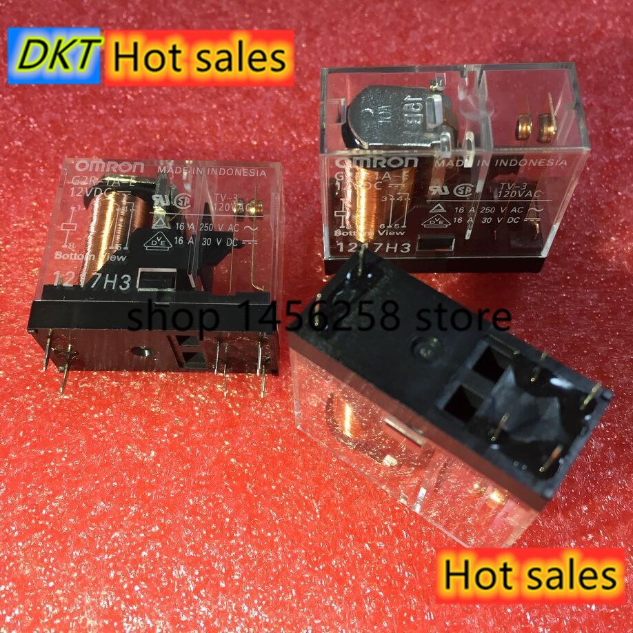 Relevador Omron G2r-1a-e 24v 16a 250v Dc-ac - Foto 9