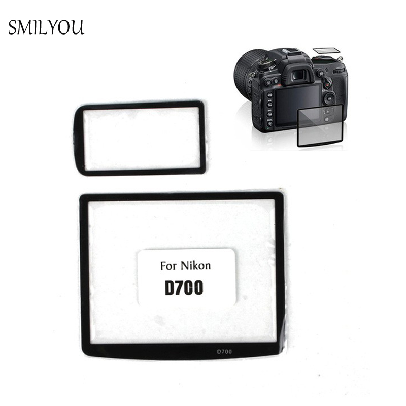 SMILYOU Professionele Camera Scherm Film LCD Optical Glass Screen Protector voor Nikon D700