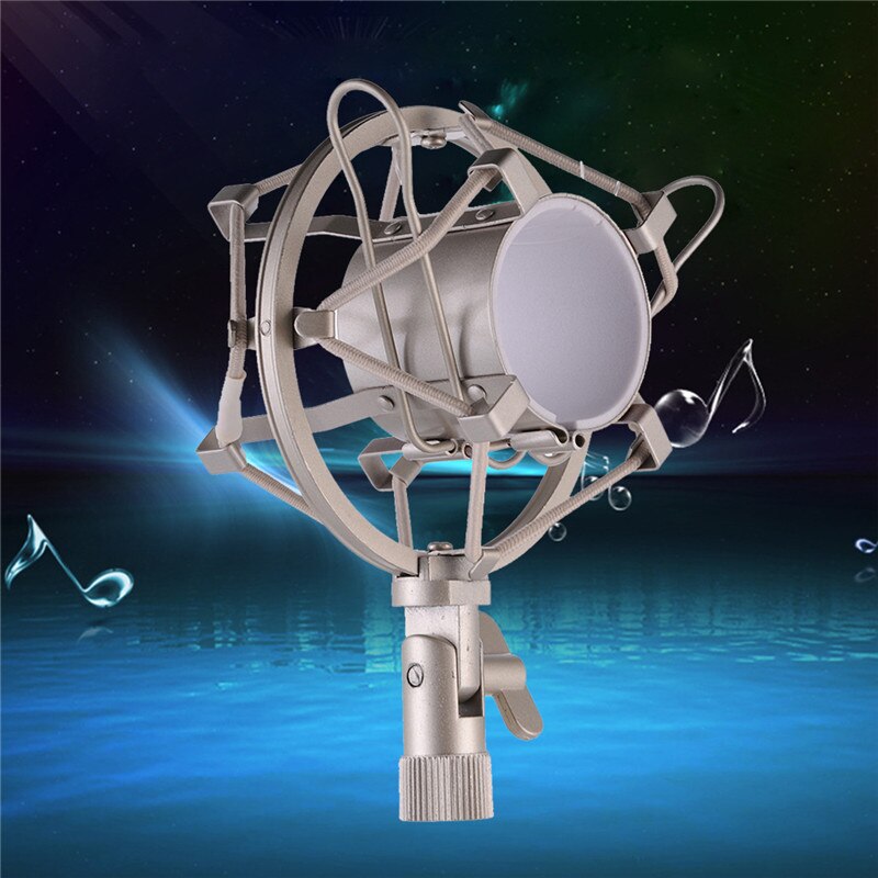 Microphone Shock Mount Microphone Stand For BM 800 Studio Microphone Spider Shock Mount Mic Holder Clip For bm800 Mikrofon micro