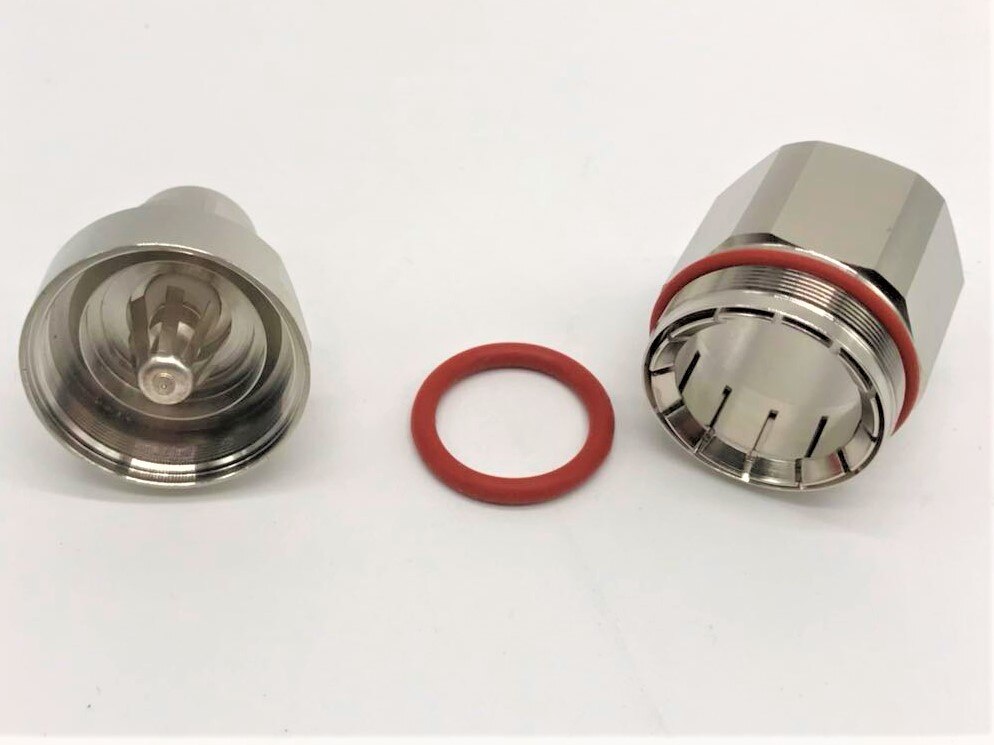 Pur cuivre L16 N type connecteur Coaxial pour 50-22 7/8 câble d'alimentation N type mâle connecteur coaxial 1 pièces