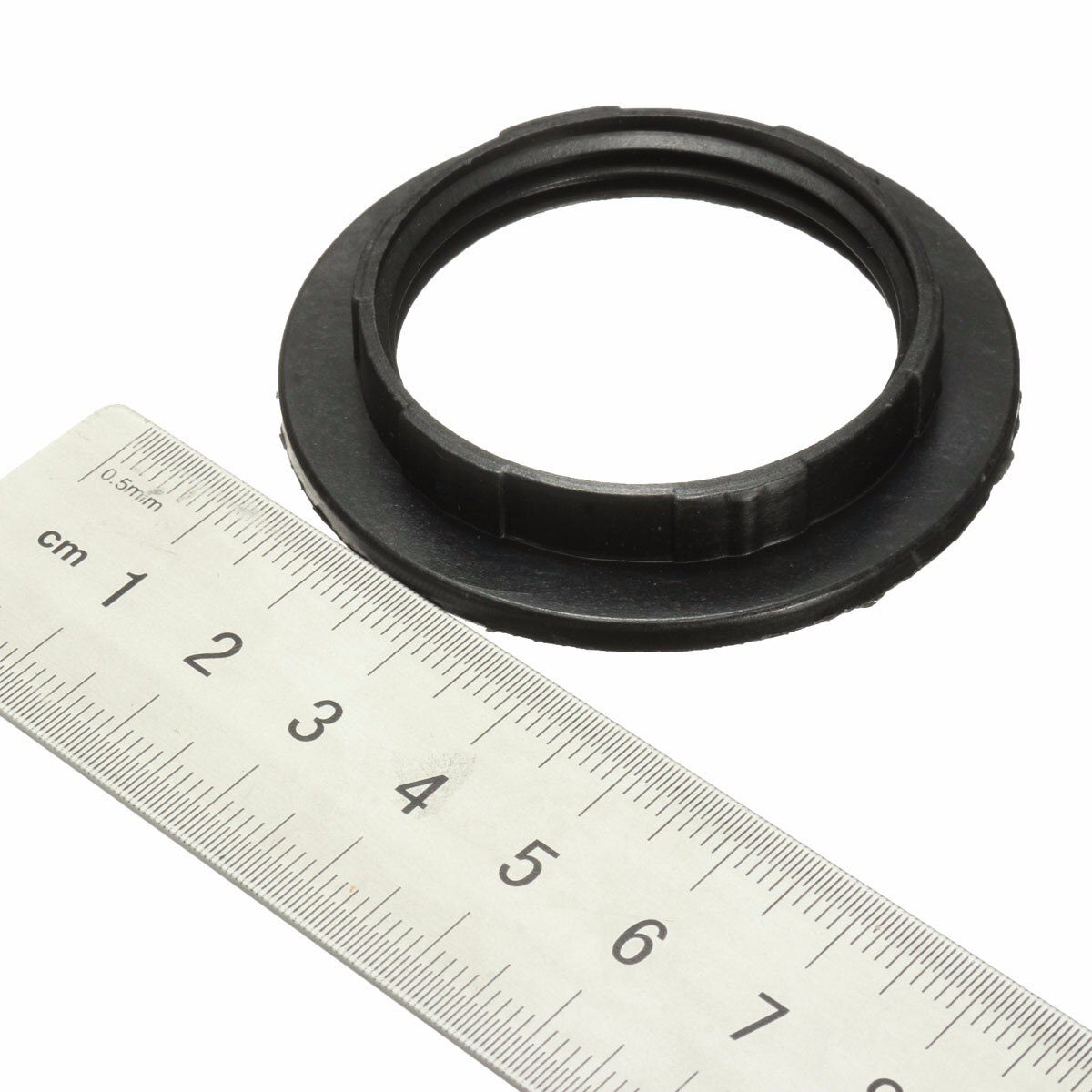 40mm/57mm E27 abat-jour anneau adaptateur noir/blanc abat-jour collier anneau adaptateur porte-ampoule abat-jour accessoire
