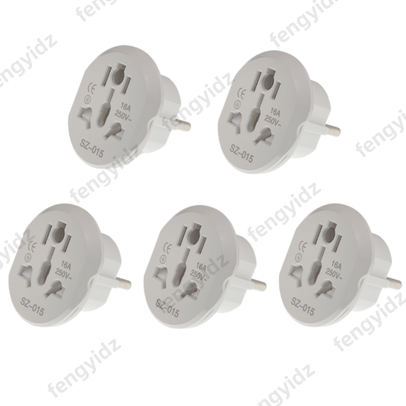 EU Plug Adapter AU UK US To EU Euro Plug Adapter Converter European Travel Adapter Australia USA CN to EU Electric Socket Outlet