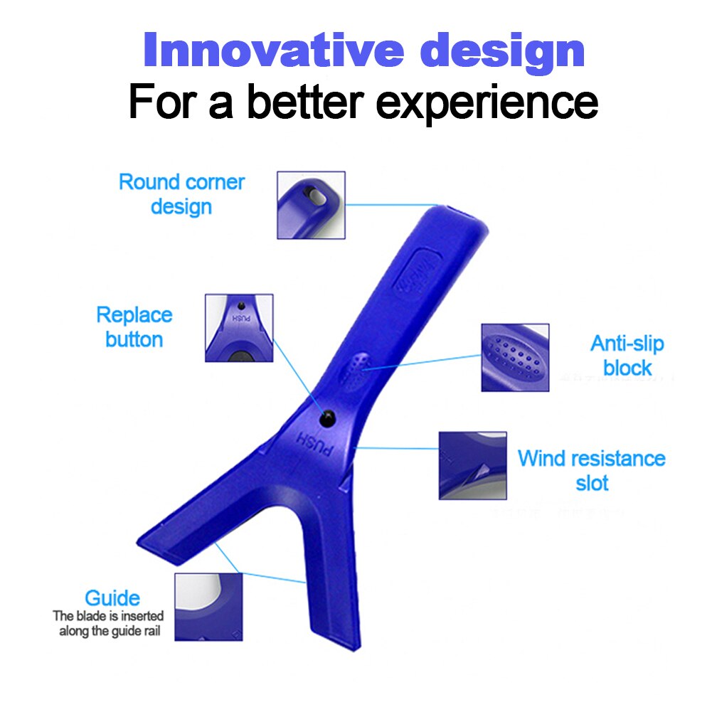 Car Ice Scraper Windshield Ice Breaker Clean Glass Brush Snow Remover Shovel Snow Remover Scraping Tool