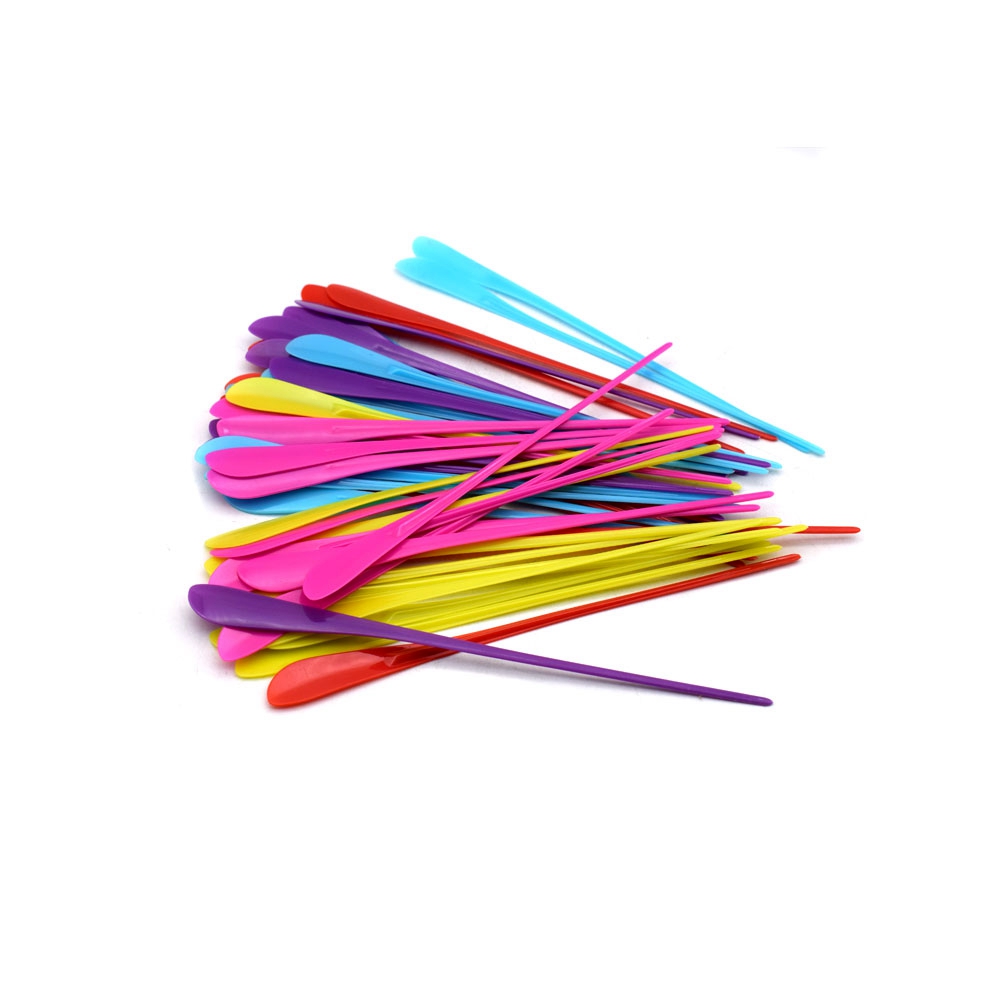 Sweettreats 12 Pcs Vegetable and Fruit Roasted Sticks By Colorful BBQ Sticks with Plastic BBQ Tools Safe for Children Red Bule