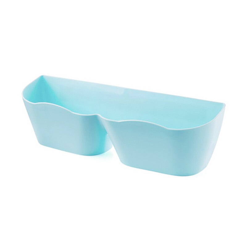 Estante de almacenamiento para colgar zapatillas, estante plegable de doble capa para zapatos, organizador de almacenamiento, Zapatero: blue