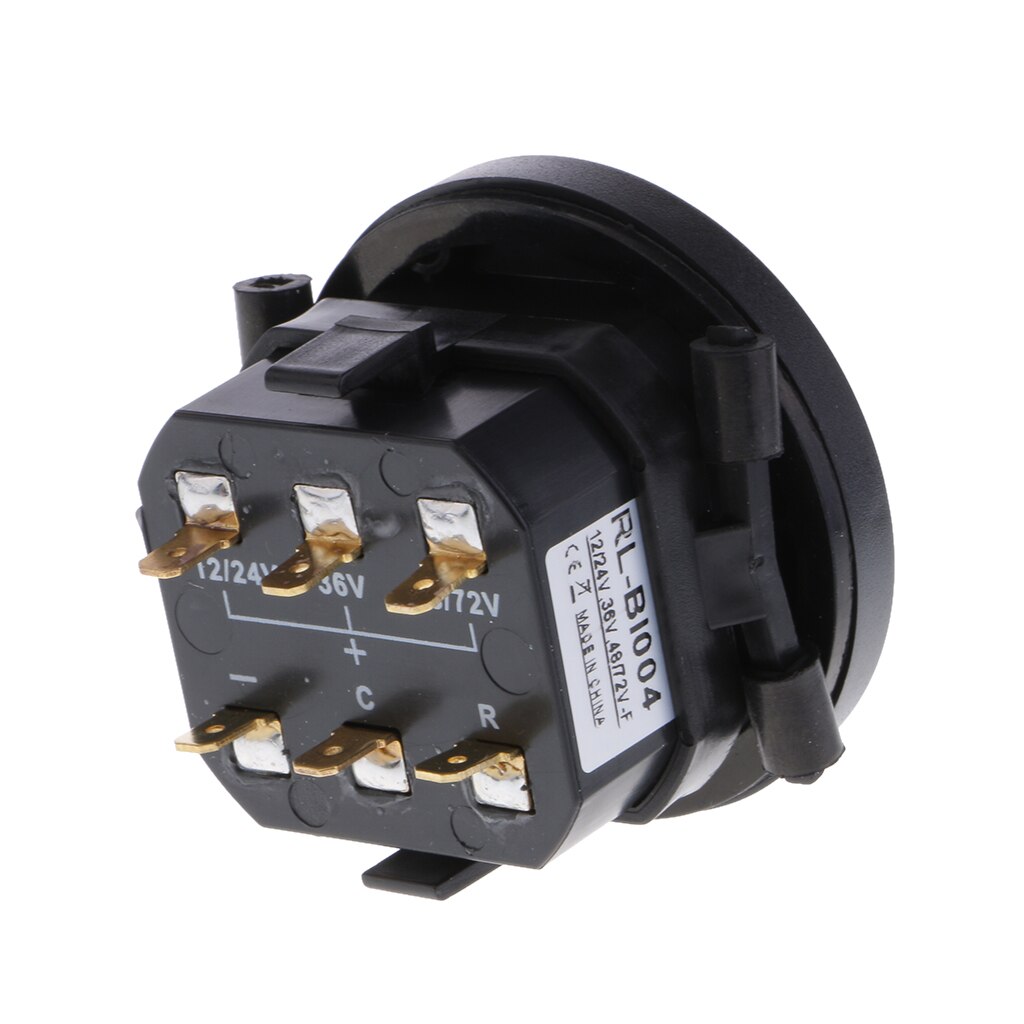 12v/24v venemoottorin käyttötuntimittaria ja akun lataustilamittari 2