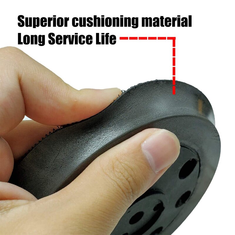 5 Inch Hook and Loop Replacement Backing Pad for Bosch PEX 125 RS032 & RS031 Models 1295DP, 1295D, 1295DH,1295DVS, 3107DVS