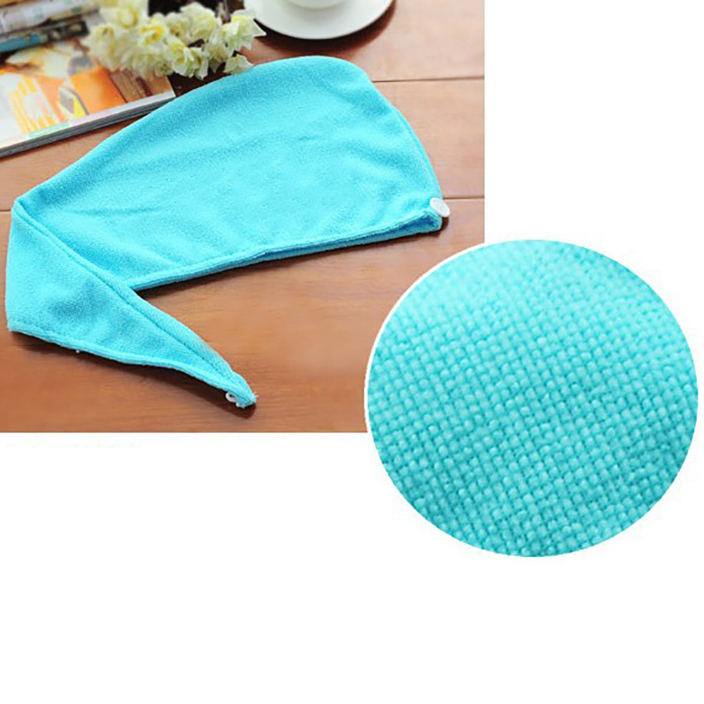 Microfiber Handdoek Snel Droog Haar Magie Drogen Tu Rban Wrap Badmuts Hoed