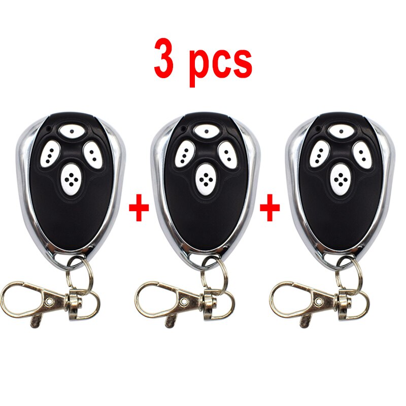Alutech AT-4 AN-Motors AT-4 remote control 433.92 MHz rolling code 4 channel garage door gate remote control: 3 pcs