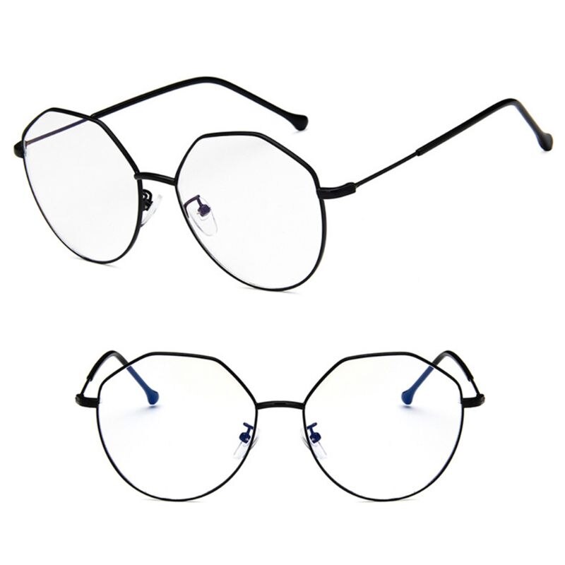 Style Optical Glasses Geometric Myopia Frame Clear Lens Spectacle Eyeglasses 2XPC: 3