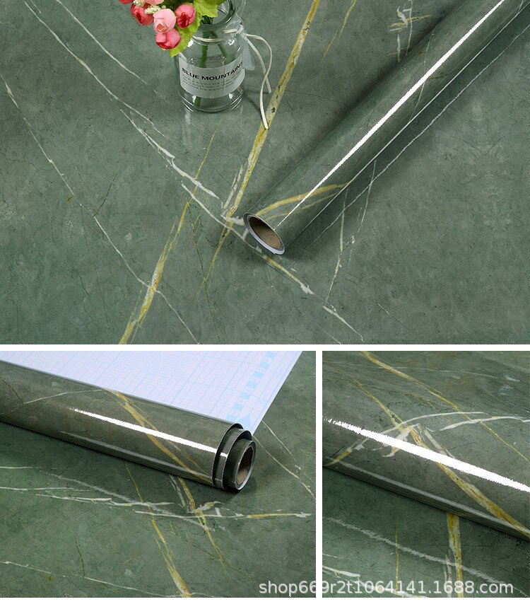 Addensare Modello di Mattoni Impermeabile Finto Marmo Adesivo Carta Da Parati telecamera Da Letto Carta Da Parati in Stile Europeo Soggiorno Carta Da Parati: 07-5M