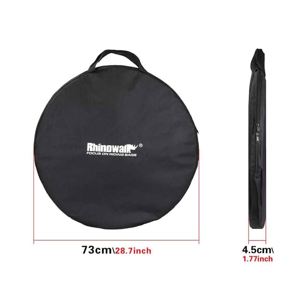 Rhinowalk Bicycle Single Wheel Storage Bag 73cm 27.5 Inch Road MTB Bike Travel Tire Carrier Casing Pannier 700C Carrying Bags