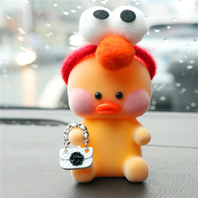 Creatieve Auto-interieur Luchtuitlaat Clip Leuke Eend Auto Decoratie Auto Vrouwelijke Airconditioning Aromatherapie Clip Auto Decoratie: 1