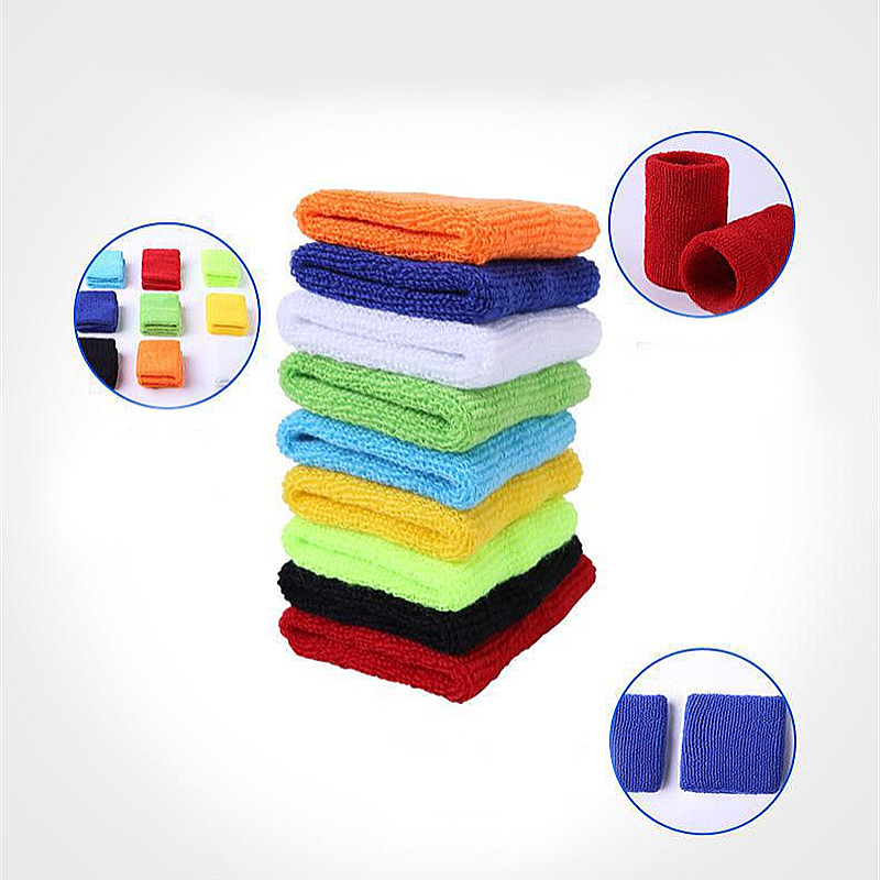 Muñequeras deportivas para gimnasio Crossfit, brazalete Protector de soporte para voleibol, Tenis, levantamiento de pesas, bádminton, pádel, Golf, brazalete de Tenis: YELLOW / 8cm