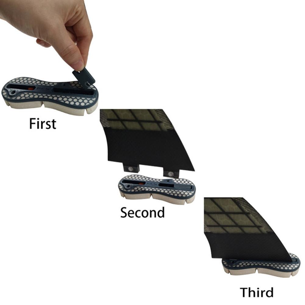5Pc Surf FCS II Compatibility Kit Tab Infill Kit for FCS I In FCS II Fin Box Surfing Accessories FCS2 regulator
