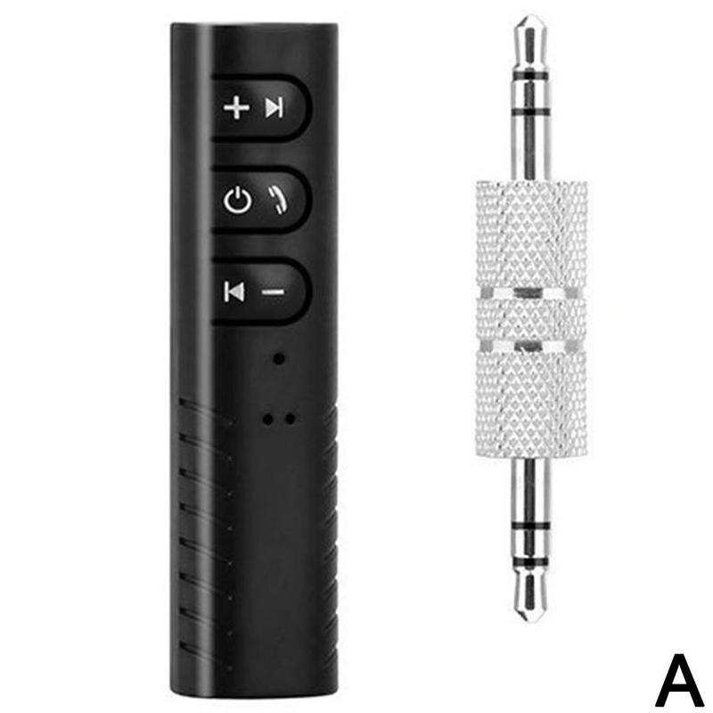 Wireless Audio Transmitter 3.5mm Jack Wireless Bluetooth For Headset Receiver PC Car MP3 Receiver Bluetooth Music Speaker 3: One-size-black