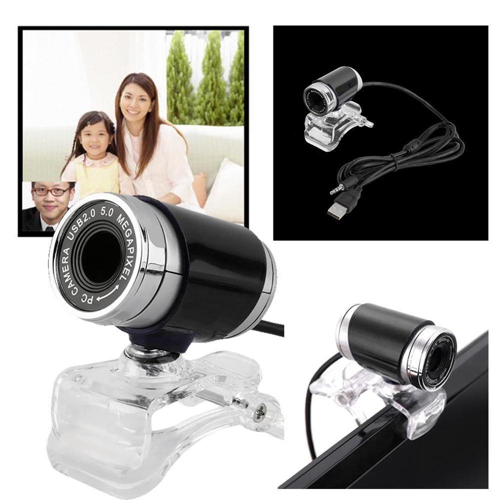 Original ANC Web Camera PC Computer Night Vision Webcam Cam USB Microphone Free Webcamera Web Driver HD Camera Without O2D5