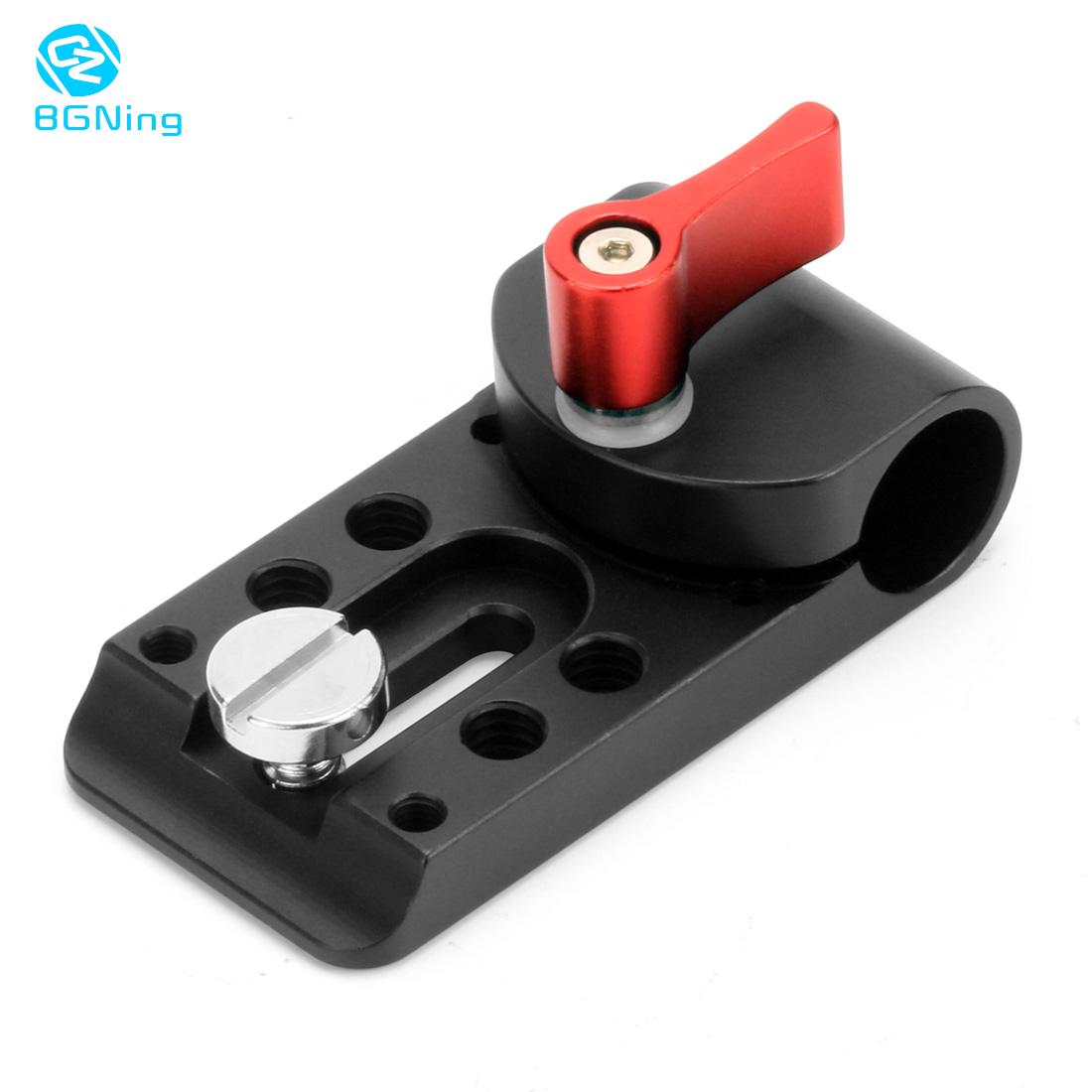 Tube Holder Clamp Mount Adapter for 15mm Rod Rail Follow Focus Rig for DSLR 5D2 GH2 Camera Stabilizer Photography