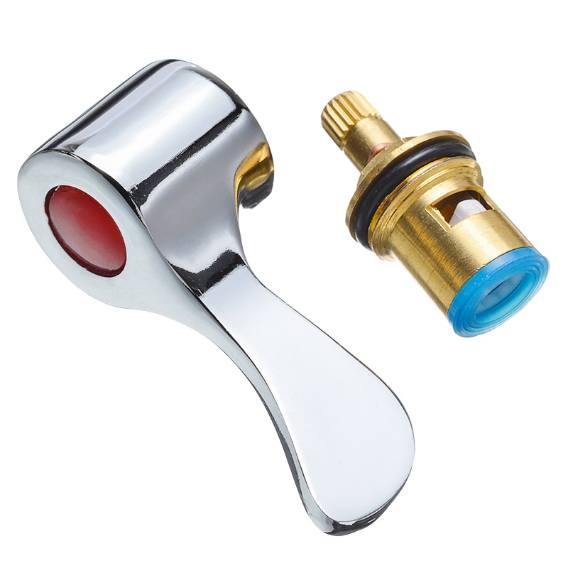 1/4 Turn Use Basin Sink Tap Reviver Faucet Handle Replacement Lever Heads Conversion Kit For Kitchen Faucet Accessories