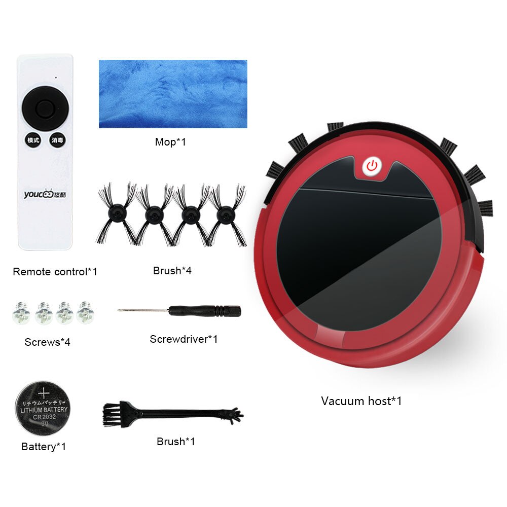 Remote control Robot Vacuum Cleaner Multi-function Cleaning Machine Smart Charging Vacuum Cleaner 3 in 1 xaomi Cleaner Robot