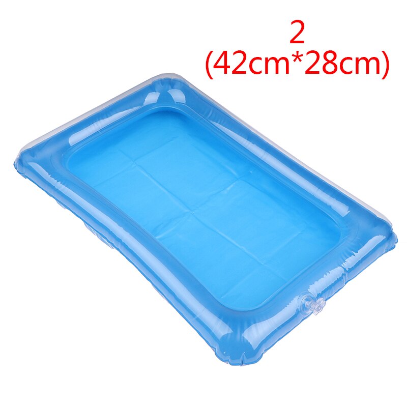 Dynamische Zand Lade Indoor Magie Spelen Zand Kinderen Speelgoed Ruimte Opblaasbare Accessoires Plastic Mobiele Tafel: B