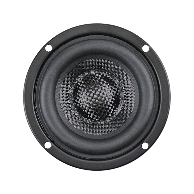 Fiberglass Braided 3 Inch Woofer Subwoofer Hifi Speaker Unit Powerful Low Frequency 4OHM 25W 2PCS