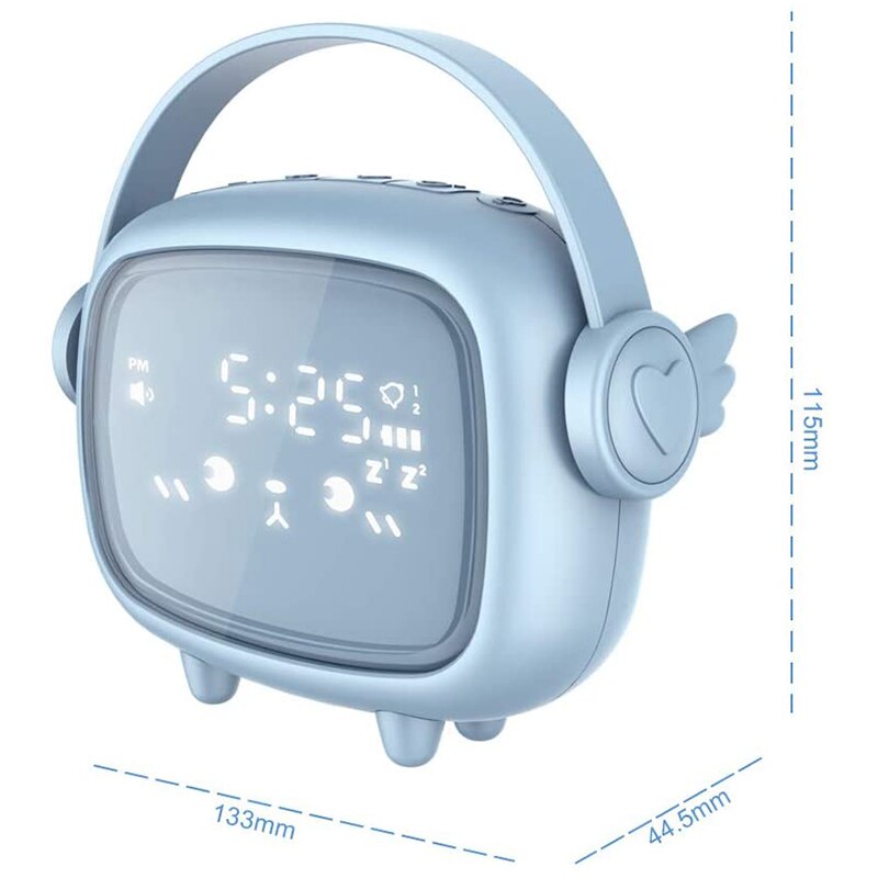 Kids Alarm Clock, Children's Sleep Trainer, Toddler Night Lights, OK to Wake Up Clocks for Bedroom