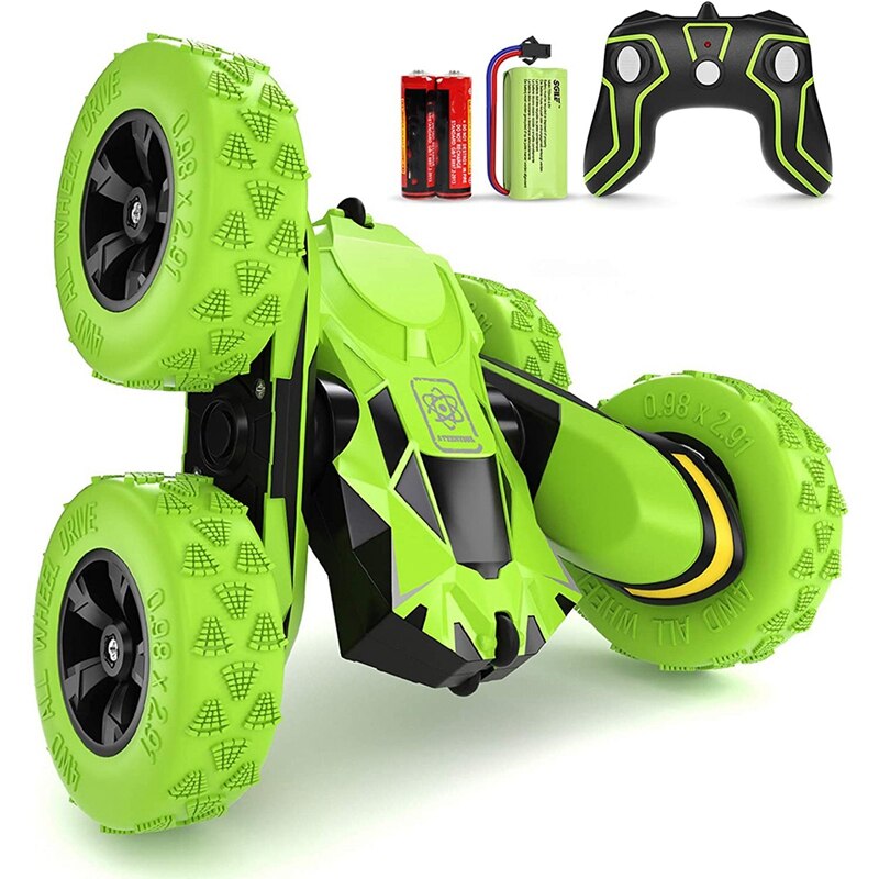 RC Kunststück-Auto Spielzeug, Fernbedienung Auto mit Doppel-Seitige 360 Grad Drehung, fernbedienung Elektrische Auto für freundlicher: Ursprünglich Titel