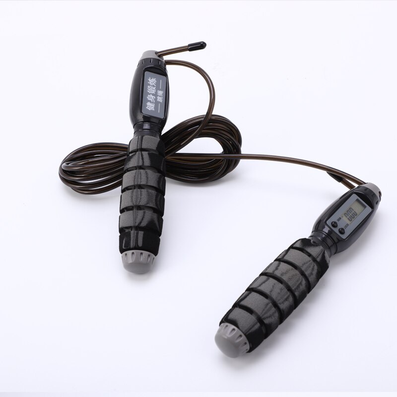 2.9m Jump Rope with Electronic Counter Adjustable Fast Speed Counting Skipping Rope Workout Equipments