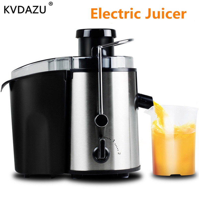 Electric Juice Extractor Stainless steel Juicer 2 gears Speed Fruit Drinking Machine food blender fresh juice