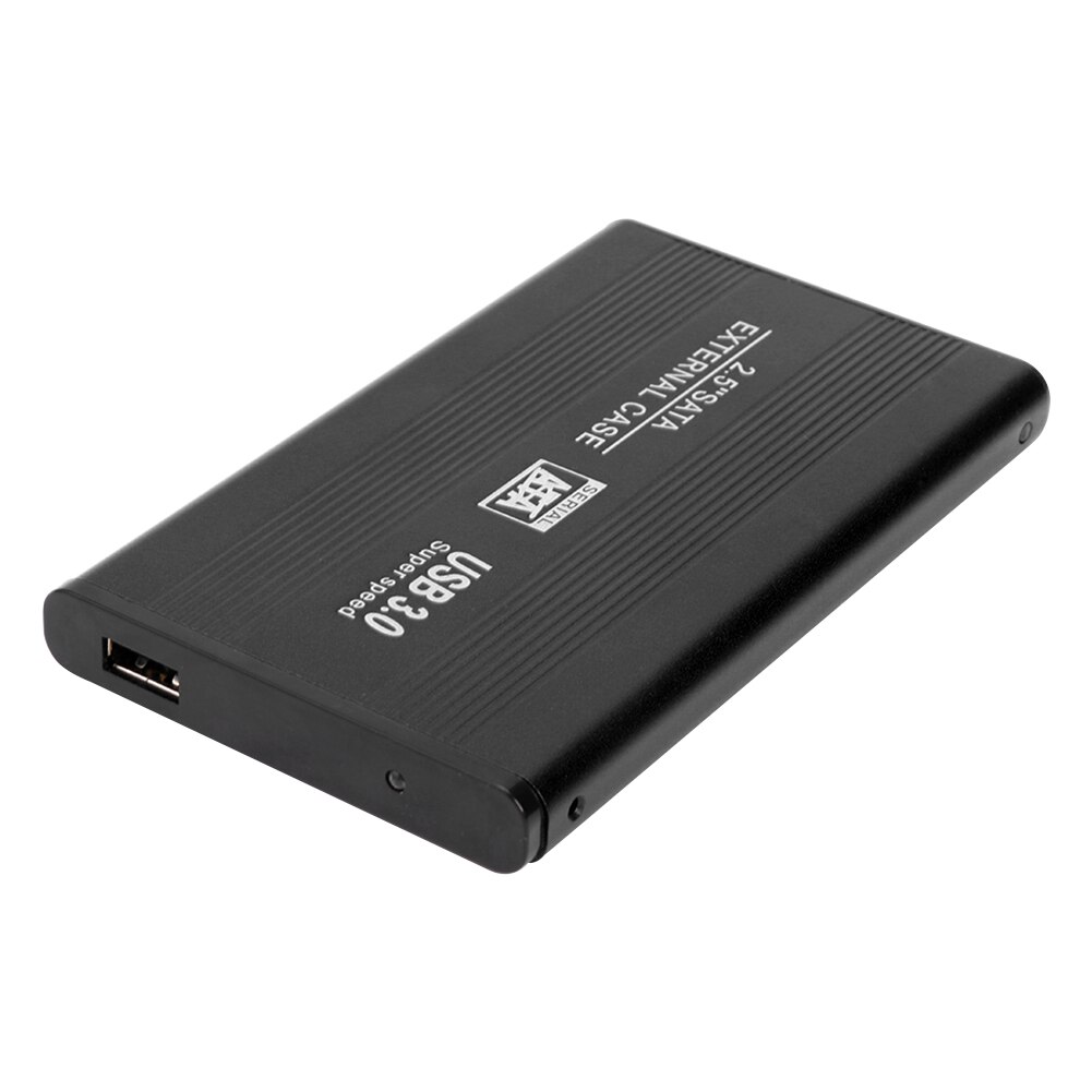 6 gbps  yd5 aluminiumlegering 2.5 inch harde schijfbehuizing sata naar usb 3.0- adapter externe hdd ssd-behuizing voor 2.5- inch sata hdd/ssd: Zwart