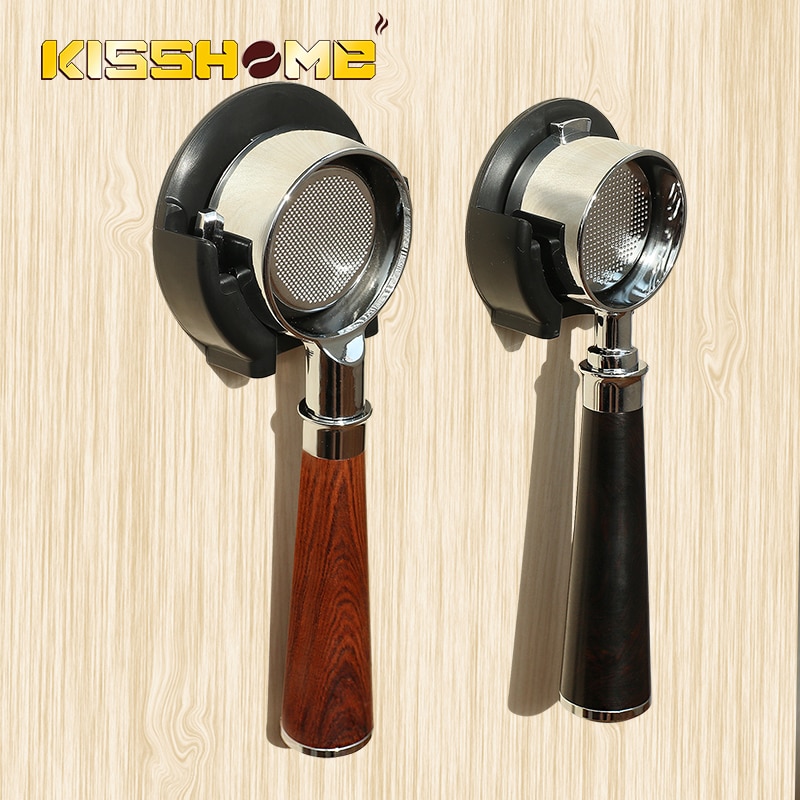 51Mm/54Mm/58Mm Koffie Bodemloze Filterhouder Wandrek Koffie Bodem Filter Houder Gemonteerd Rack Barita gereedschap Cafe Accessoires