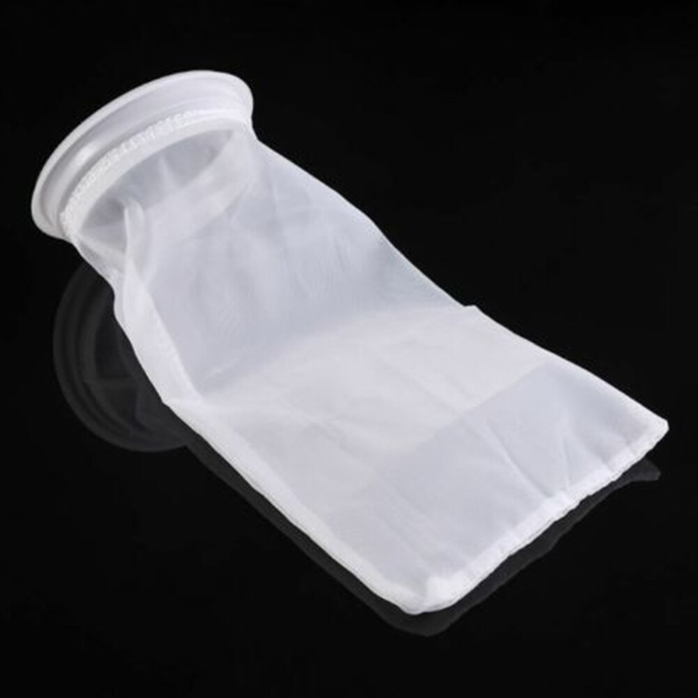 100/150/200um PP Aquarium Filter Bag Fish Tank Filter Mesh Net Sump Micron Sock Pouch Bags Aquarium Supplies Pet Products