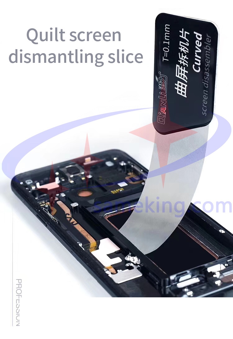 Handy Plastic Card Phone Opening Scraper Prying Screen Tool Spreading Thermal Paste Card for Samsung Repair