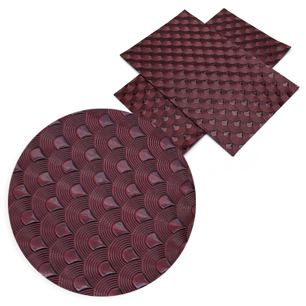 David accessories-tela de cuero sintético de imitación, 20x33cm, escamas de pescado, textura para golpes, costura DIY, lazo para el pelo, bolso, zapatos, 1Yc6149: 1080177002