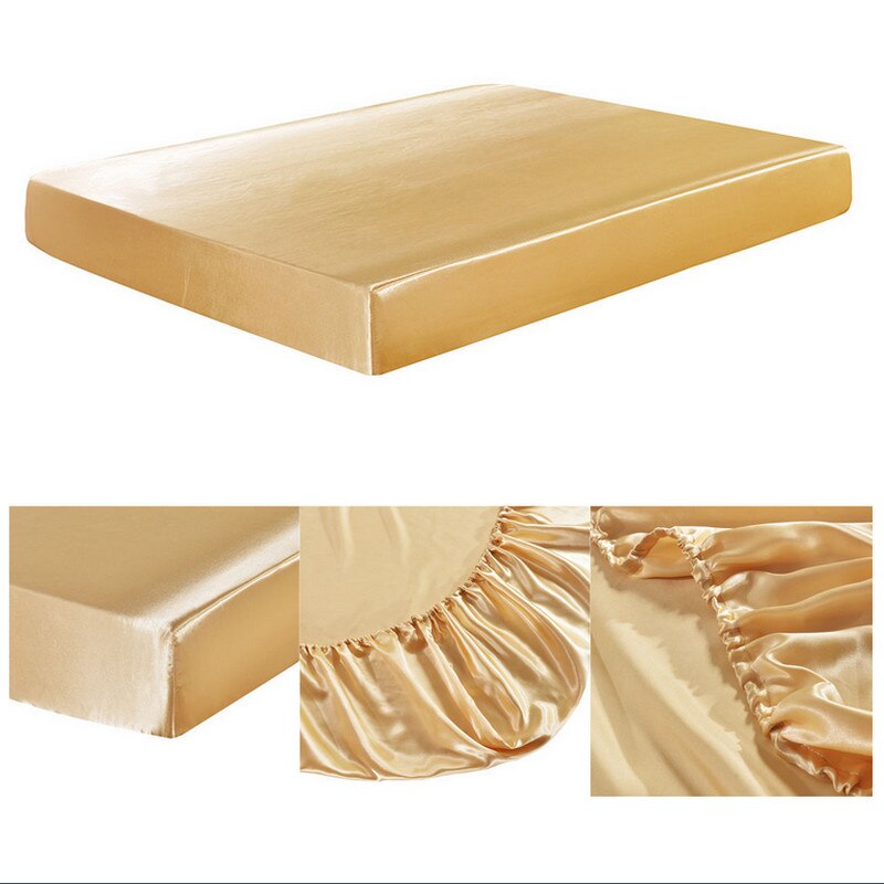 Huistextielproduct effen kleur volant beddengoed extra diep hoeslaken waterdichte matrasbeschermer