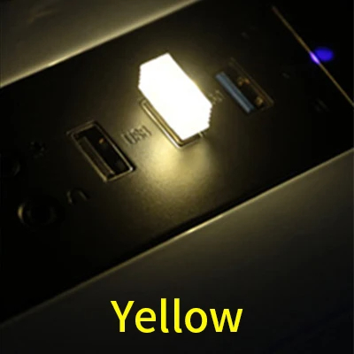 Mini USB LED Auto Licht Auto Interieur Atmosphäbetreffend Licht nicht beleuchtung Licht PC Auto bunte dekorative Lampe Auto Zubehör: Kaltes Weiß