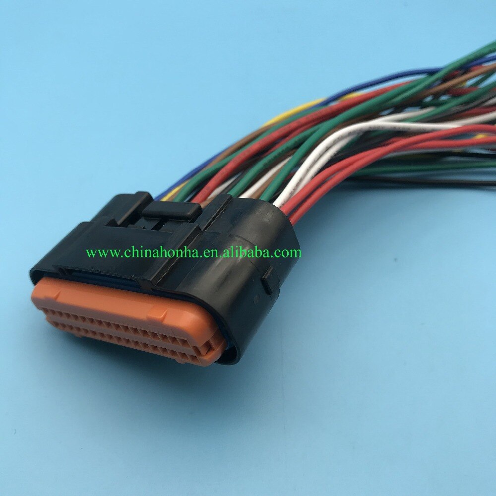 1 pièces 34 broches 1.0mm mâle et femelle prise MX23A34XF1 MX23A34SF1 étanche automobile connecteur moto ECU Socket