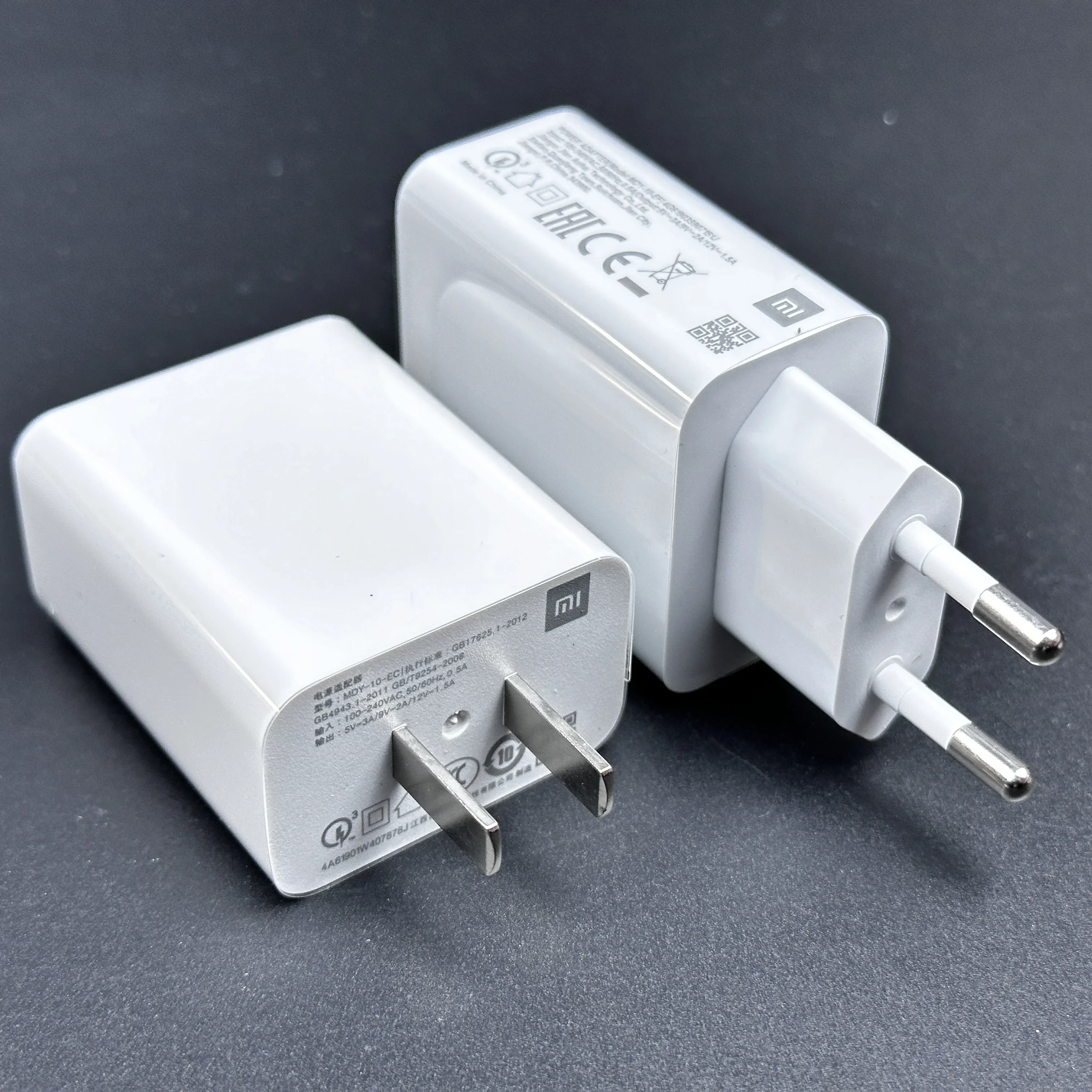 Original Xiaomi 18W Charger Fast Charge QC 3.0 EU Adapter For Redmi 12 10C 13R 12R Note 8 Pro 9 9T Poco M3 C40 Usb Type C Cable