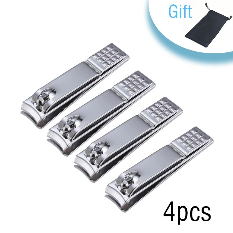 Cortaúñas para manicura y pedicura, tijeras profesionales para cutículas, pinzas para uñas encarnadas, herramienta de corrección de Podología: 4 pc Nail Trimmer