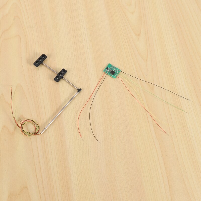 3C-3 Color Traffic Light Signals Ho Oo Scale Model 6Led For Diy Sand Table Crossing Street Construction Model 4